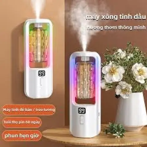 Đèn Xông Tinh Dầu Phun Sương