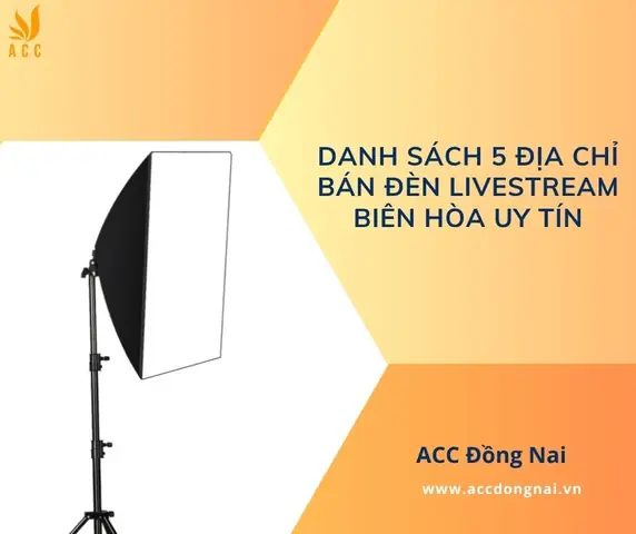 Địa Chỉ Bán Đèn Livestream