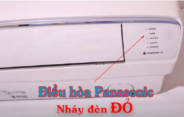 Điều Hoà Panasonic Báo Đèn Vàng Timer