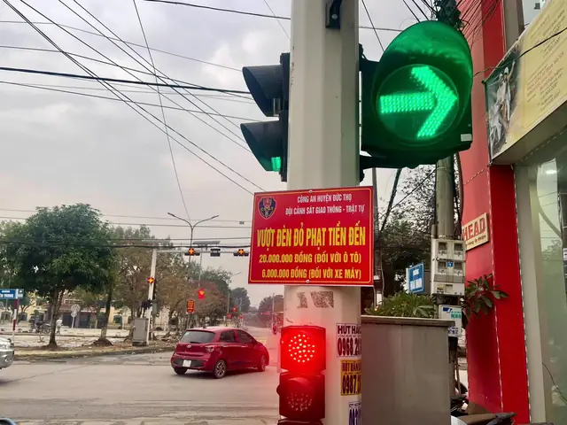 Định Mức Lắp Đặt Đèn Tín Hiệu Giao Thông