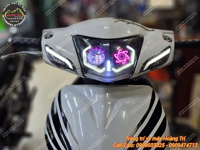 Độ Đèn Bi Led Cho Xe Máy