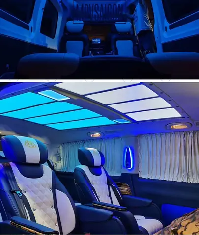 Độ Đèn Trần Xe Khách
