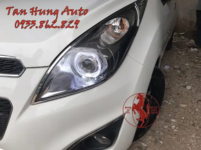 Độ Đèn Xe Chevrolet Spark