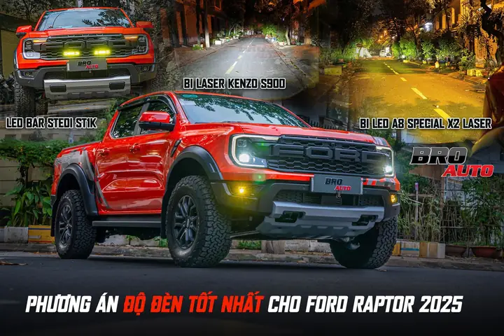 Độ Đèn Xe Ford Ranger