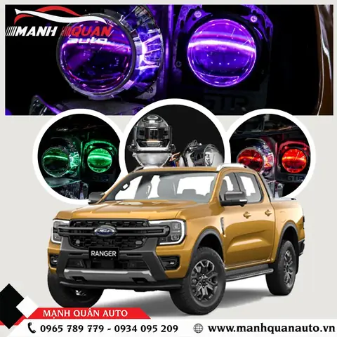 Độ Đèn Xe Ford Ranger