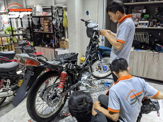 Độ Đèn Xe Máy Tphcm