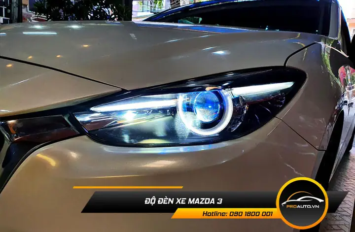 Độ Đèn Xe Mazda 3