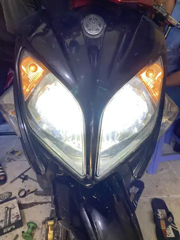 Độ Đèn Xe Nouvo 5