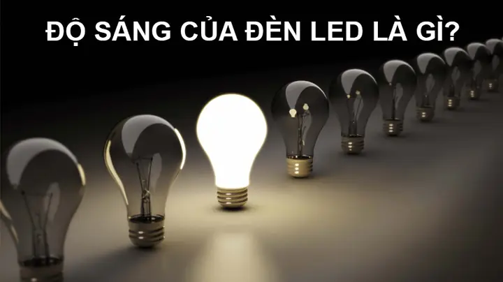 Độ Sáng Bóng Đèn Phụ Thuộc Vào Gì