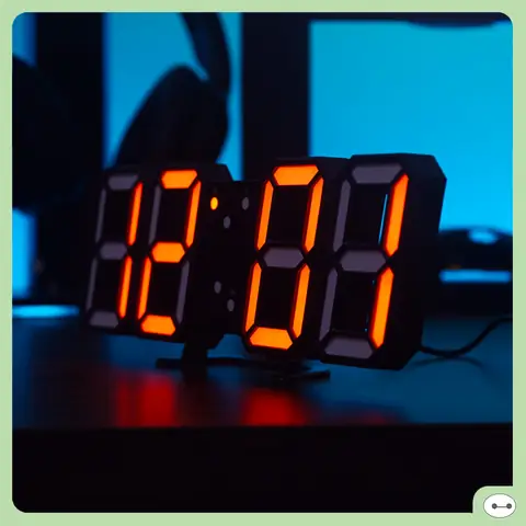 Đồng Hồ Đèn Led 3d