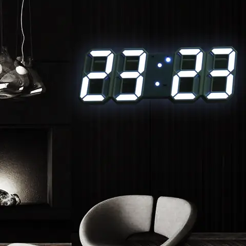 Đồng Hồ Treo Tường Đèn Led