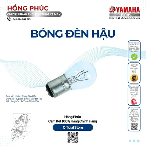 Đui Đèn Hậu Xe Máy