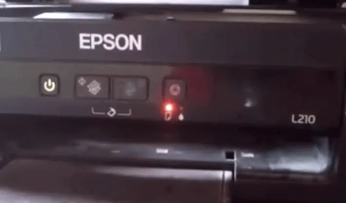 Epson L110 Báo Đèn Mực