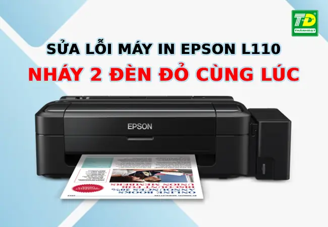 Epson L110 Báo Đèn Mực