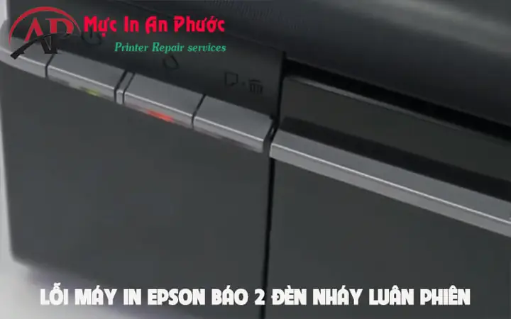 Epson T60 Báo Đèn Mực