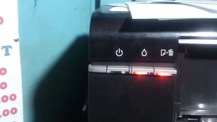 Epson T60 Nháy 2 Đèn Đỏ Cùng Lúc