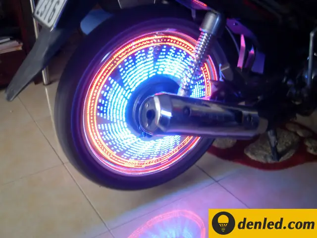 Gắn Đèn Led Xe Máy