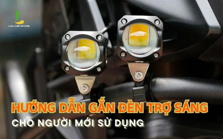 Gắn Đèn Trợ Sáng Ở Đâu