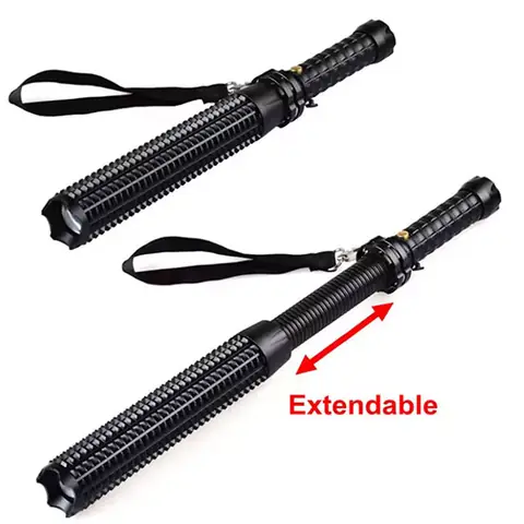 Gậy Tự Vệ Kiêm Đèn Pin Siêu Sáng