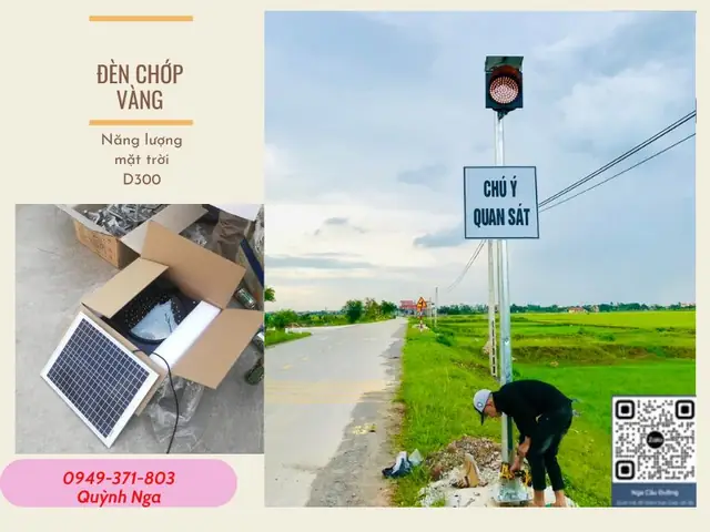 Giá Đèn Cảnh Báo Giao Thông