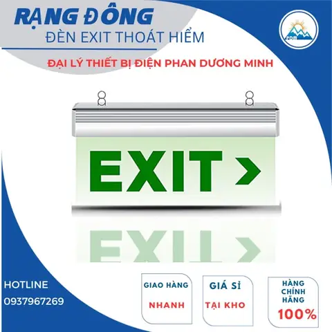 Giá Đèn Exit Rạng Đông