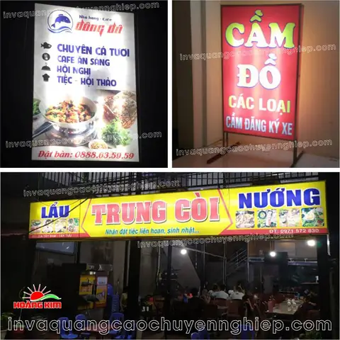Giá Hộp Đèn Bạt Hiflex