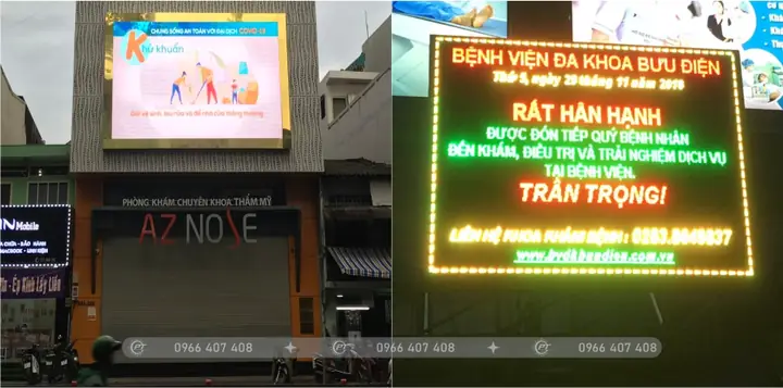 Giá Làm Bảng Hiệu Đèn Led