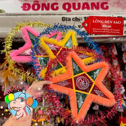 Giấy Dán Đèn Ông Sao