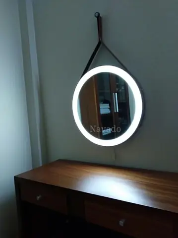 Gương Dây Da Đèn Led