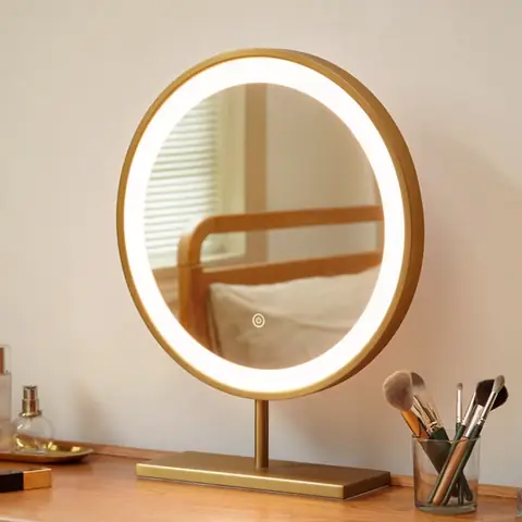 Gương Để Bàn Có Đèn Led