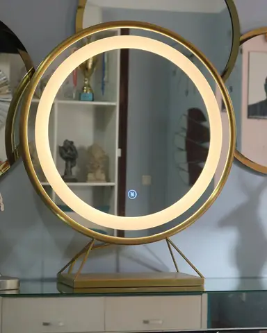 Gương Đèn Led Để Bàn