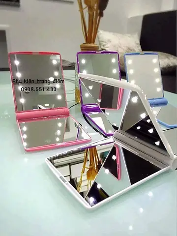 Gương Đèn Led Trang Điểm Mini