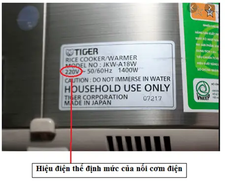 Hiệu Điện Thế Định Mức Của Bóng Đèn