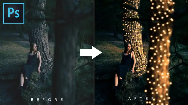 Hiệu Ứng Đèn Led Trong Photoshop