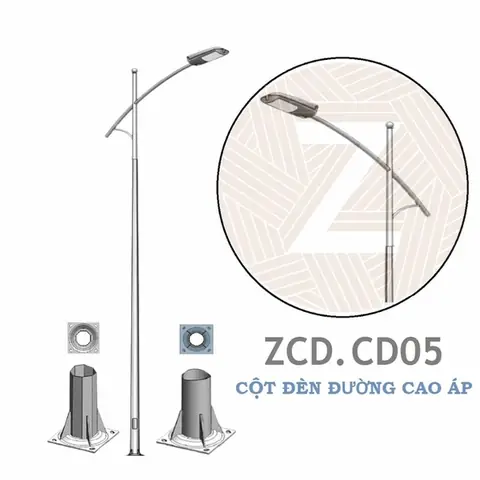 Hình Ảnh Cột Đèn Chiếu Sáng