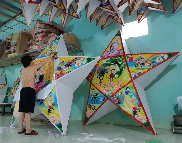 Hình Ảnh Trang Trí Đèn Ông Sao