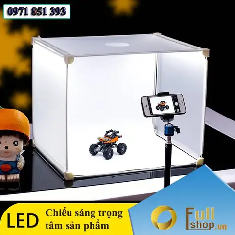 Hộp Chụp Sản Phẩm Có Đèn Led