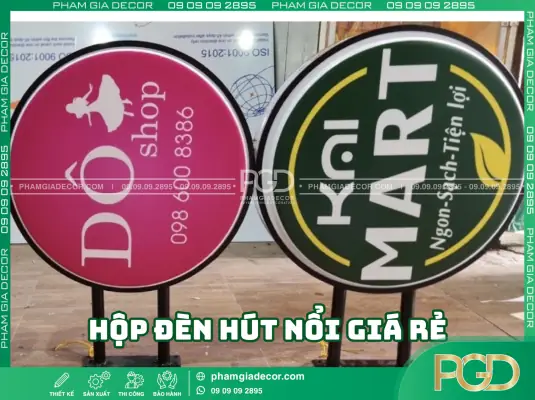 Hộp Đèn Hút Nổi Giá Rẻ