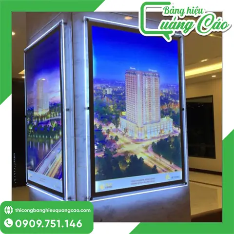 Hộp Đèn Led Siêu Mỏng Hcm