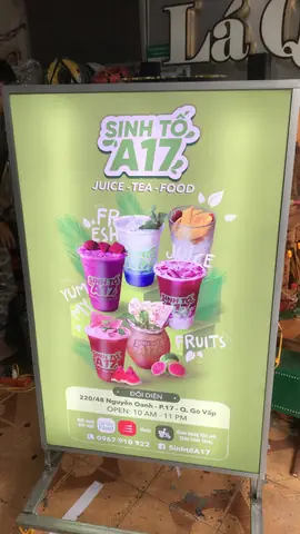 Hộp Đèn Quảng Cáo Trà Sữa