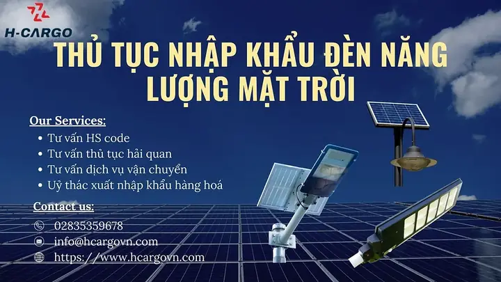 Hs Code Đèn Năng Lượng Mặt Trời