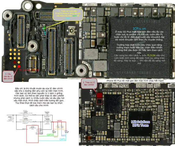 Iphone 6 Plus Mất Đèn Bên Phải