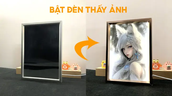 Khung Ảnh Có Đèn Led