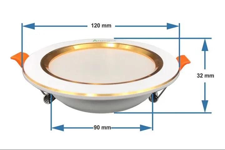 Kích Thước Đèn Downlight 12w