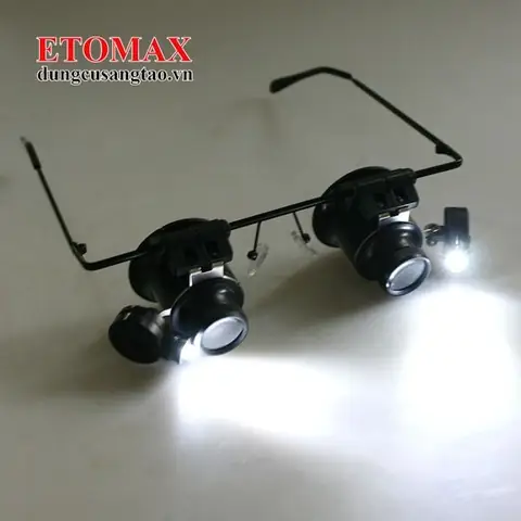 Kính Lúp Đeo Mắt Có Đèn