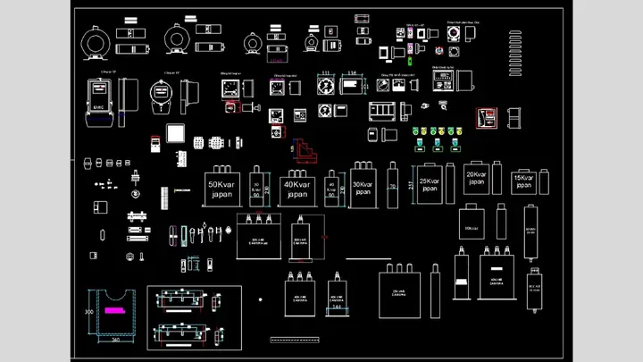 Ký Hiệu Đèn Chiếu Sáng Trong Cad