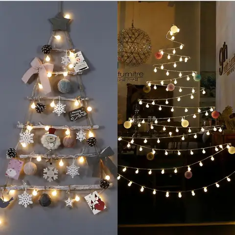 Làm Cây Thông Bằng Đèn Led