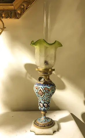Lam Đèn Dầu Pháp Cổ