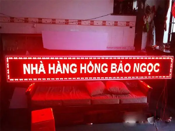 Làm Đèn Led Chạy Chữ