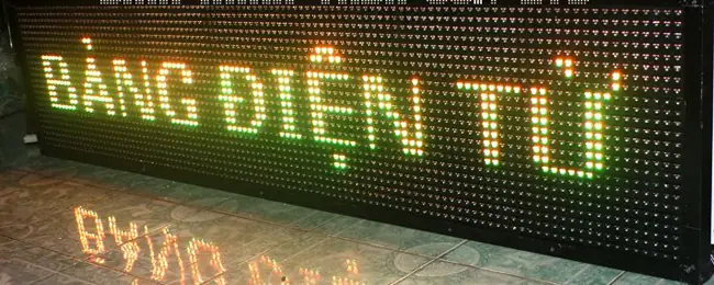 Làm Đèn Led Chạy Chữ